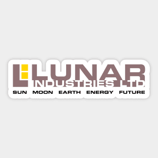 Lunar industries limited logo Sticker